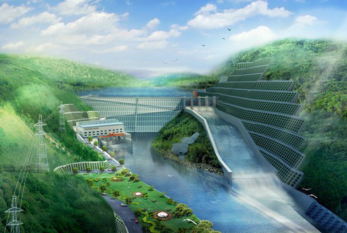 内蒙古老挝南塔河1号水电站项目